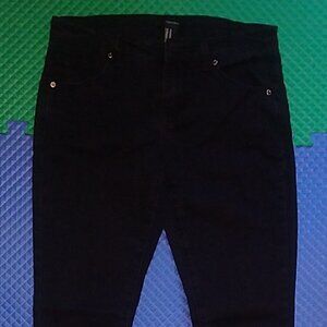 Skinny stretchy black jeans pants, NEVER USED